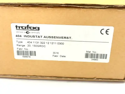 New | in-Stock Trafag 404 1131 322 12 1211 0300 Temperature Controls Michigan US | Maverick Industrial Sales #1396350