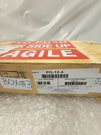 Used NEWPORT PG-12-4 Semiconductor Parts | Advanced Capital Equipment Sales #432126