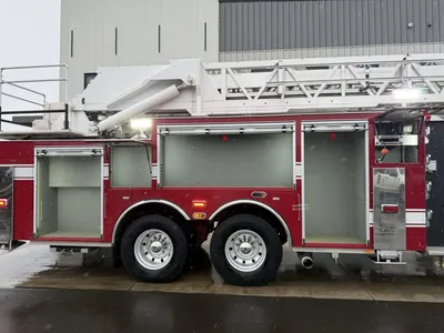 Used 2017 KME PREDATOR 109 AERIAL CAT Fire Trucks Minnesota US | Carco Truck & Equipment #1514041