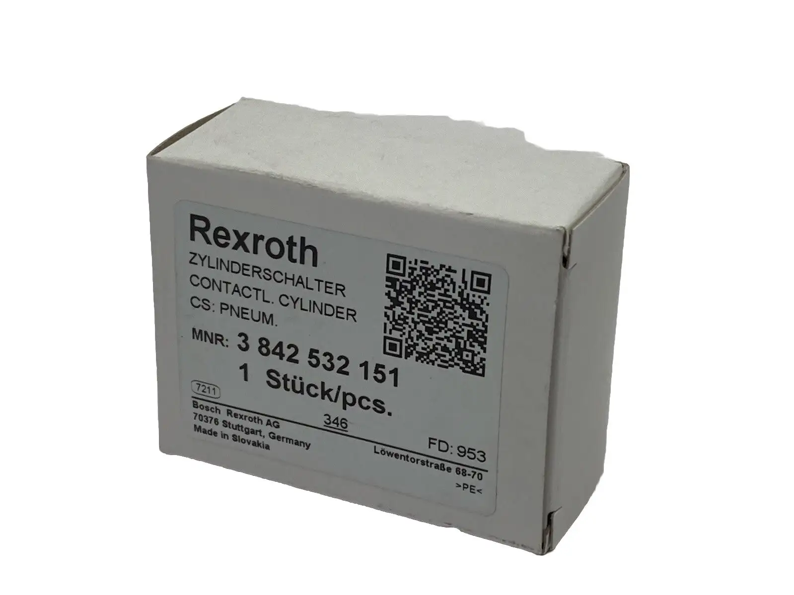 3 842 532 151 | Bosch Rexroth 3842532151 Pneumatic Cylinder Switch - New