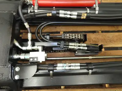Hyster E80XN Forklift Mast Class IV 2 Stage 4 Lever 144.7" Lift 7000lb READ