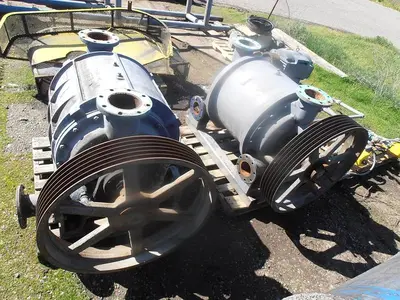 Filter, Rotary, Vac, 10' x 20', S/st, Precoat, Ametek, #S741653