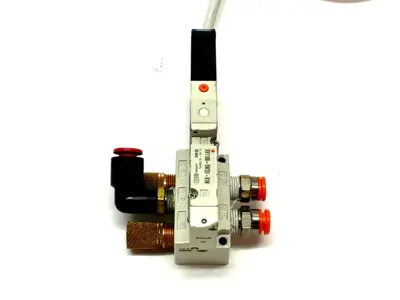 Used SMC 5-PORT 2-POSITION SINGLE SOLENOID VALVE, 1/8" NPT Solenoid Valves Michigan US | Maverick Industrial Sales #1092693