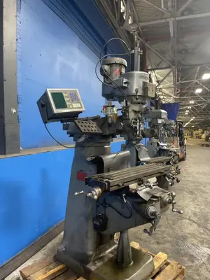 Bridgeport  42” X 9” Vertical Mill