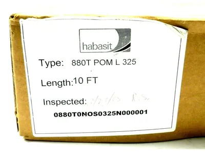 NEW HABASIT 800T-POM-L-325 CONVEYOR BELT 800TPOML325