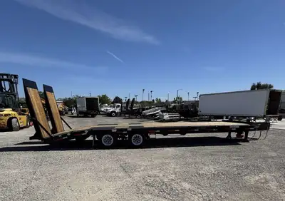 New | in-Stock 2025 FELLING FT-45-2-LP Lowboy Trailers California US | Commerce Truck Equipment Sales #1548739