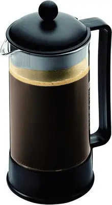 New* Bodum Brazil 8 Cup / 34oz French Press Coffee Maker - Black