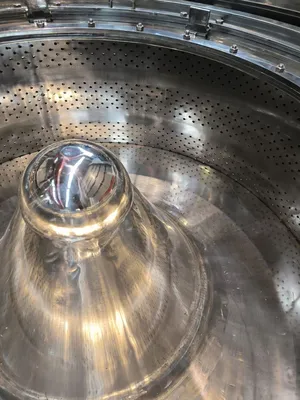 Comteifa FT-12-B ATEX perforate basket centrifuge, 316L SS.