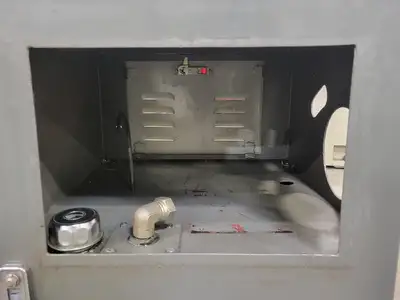 Steel Table w/ Electrical Panel