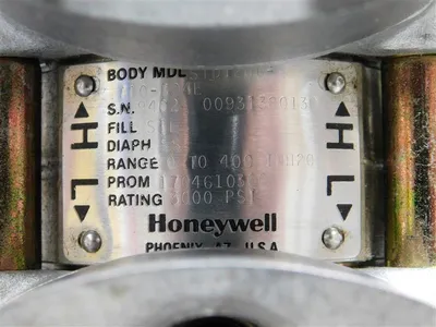 Honeywell STD120-L1H-00000-SM,MB,S2,SV,F1,C3-814E Pressure Transmitter Used
