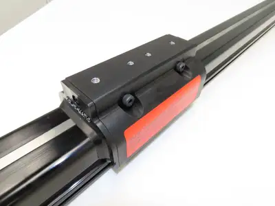 Tolomatic BC215 SK48 Pneumatic Band Linear Cylinder 48" Stroke Rodless