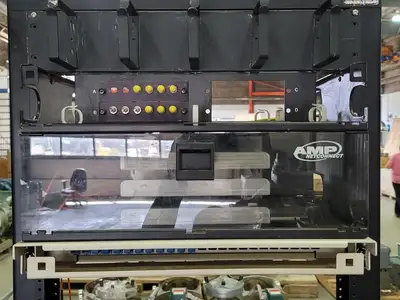 83"H Open Frame Rack w/ 3Com Baseline 10/100 Switch