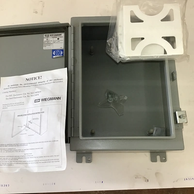 Hubbell Wiegmann N12161206 Wall Mounted Single Door Enclosure ANSI 51