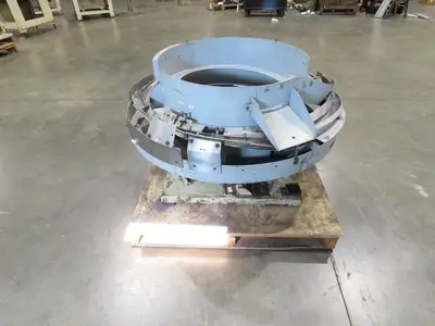 Fortville Feeders Vibratory Parts Feeder 48" Stainless Bowl