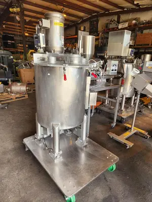 Used 2002 LEE INDUSTRIES 80 GALLON STYLE "DB" SINGLE WALL MIX TANK Vertical Single Wall Tanks Pennsylvania US | Ferguson Packaging Machinery #1474071