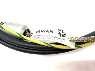 USED VARIAN AGILENT HIGH VOLTAGE ION PUMP CABLE, 1.5 METERS (5 FT)