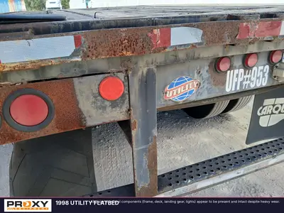 Used 1998 UTILITY FLATBED Flatbed Trailers Florida US | Proxy Equipment #1381374