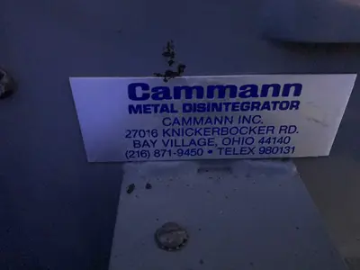 Used CAMMANN C79 A Disintegrators Ohio US | HGR 24 #1541540