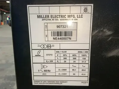 Used MILLER MILLERMATIC 252 Mig Welders Ohio US | HGR 24 #1521299