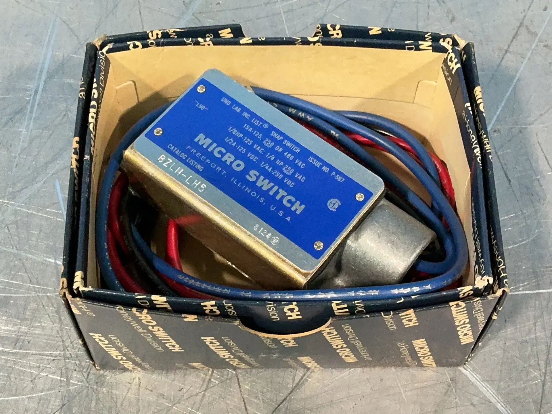 Used HONEYWELL BZLNLH5 Switch Parts Ohio US | HGR 24 #1411412