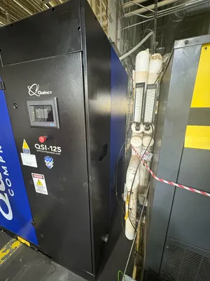 Used QUINCY QSI125 Rotary Screw & Sliding Vane Air Compressors South Carolina US | ESS Industrial Equipment Sales #1337487
