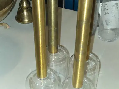 Lot of (4) Bud Vase - Zoya by Accent Décor 3 1/2" x 20"