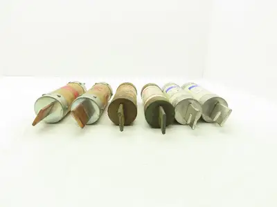 Dual Element Time Delay Fuse 400A 600VAC Class RK5 Various Mfr Lot of 6