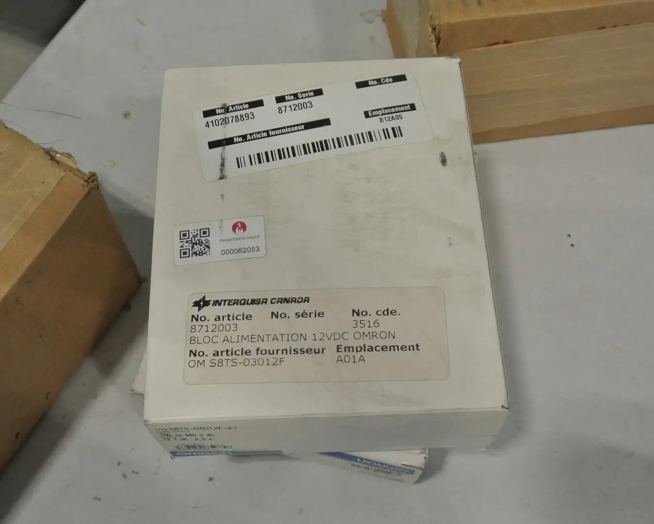 New | in-Stock OMRON S8TS-03012F-E1 Power Supplies British Columbia CA | Lenmark #1743560