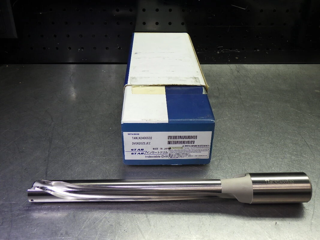 Mitsubishi Coolant Thru Indexable Drill 32mm Shank TAWLN2400S32 (LOC562)
