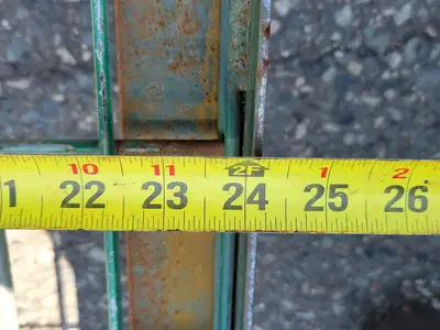 Metal Rolling Cart 38" x 24"