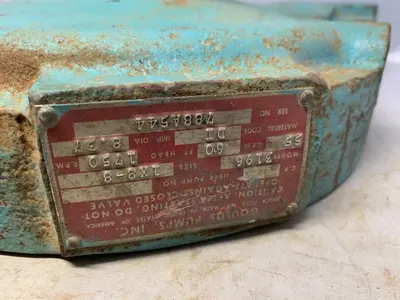 Goulds 3196 Pump Casing 2x1-8 Material: DI Part#: 247-38-1012 Ca