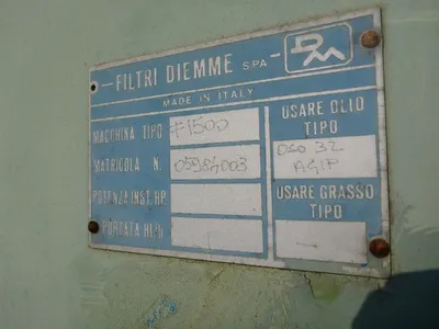 FILTRI DIEMME GIGANTE 1500 Filter Press - Plate & Frame | Perry Equipment (5)