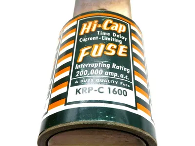 NEW BUSSMANN KRP-C 1600 HI CAP TIME DELAY FUSE KRPC1600