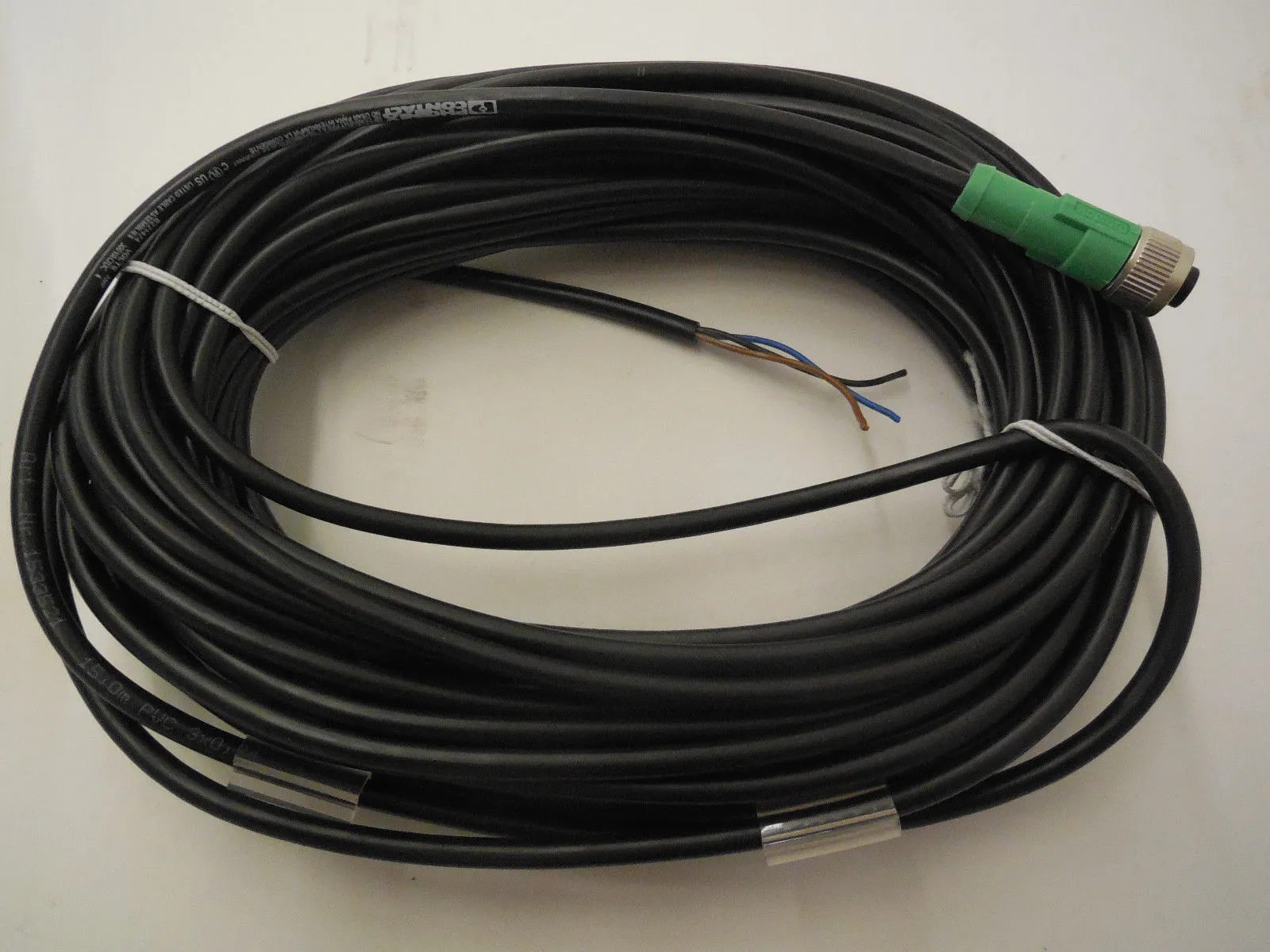 NEW PHOENIX CONTACT 1533521 CABLE SAC-3P-M12FS/PVC/15.0