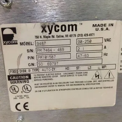 USED XYCOM 9487