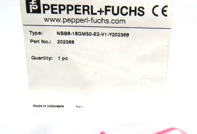 NEW PEPPERL+FUCHS NBB8-18GM50-E2-V1-Y202368