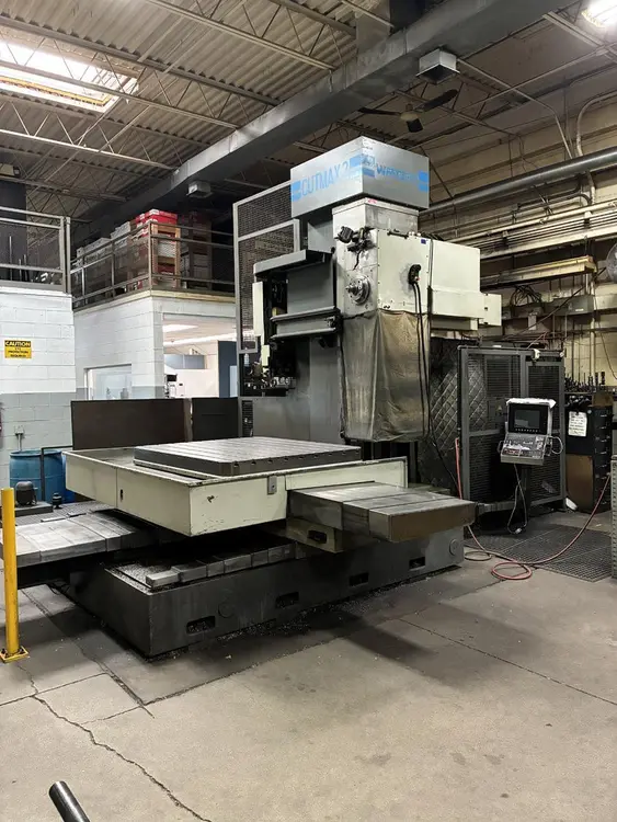 Used WOTAN CUTMAX 2 Horizontal Table Type Boring Mills Michigan US | Lee Stevens Machinery Inc. #911581