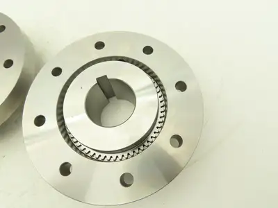 Ameridrives F201.5 EB FB 1-5/8 1-3/4 Gear Coupling Sleeves & Hubs Set w Hardware
