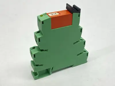 Used Phoenix Contact Relay Base 2967015 w/ Schrack RT424024 Relay Relays & Switches Michigan US | Maverick Industrial Sales #1397746