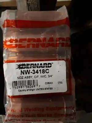 NEW BERNARD OEM MIG GUN SUPPLIES