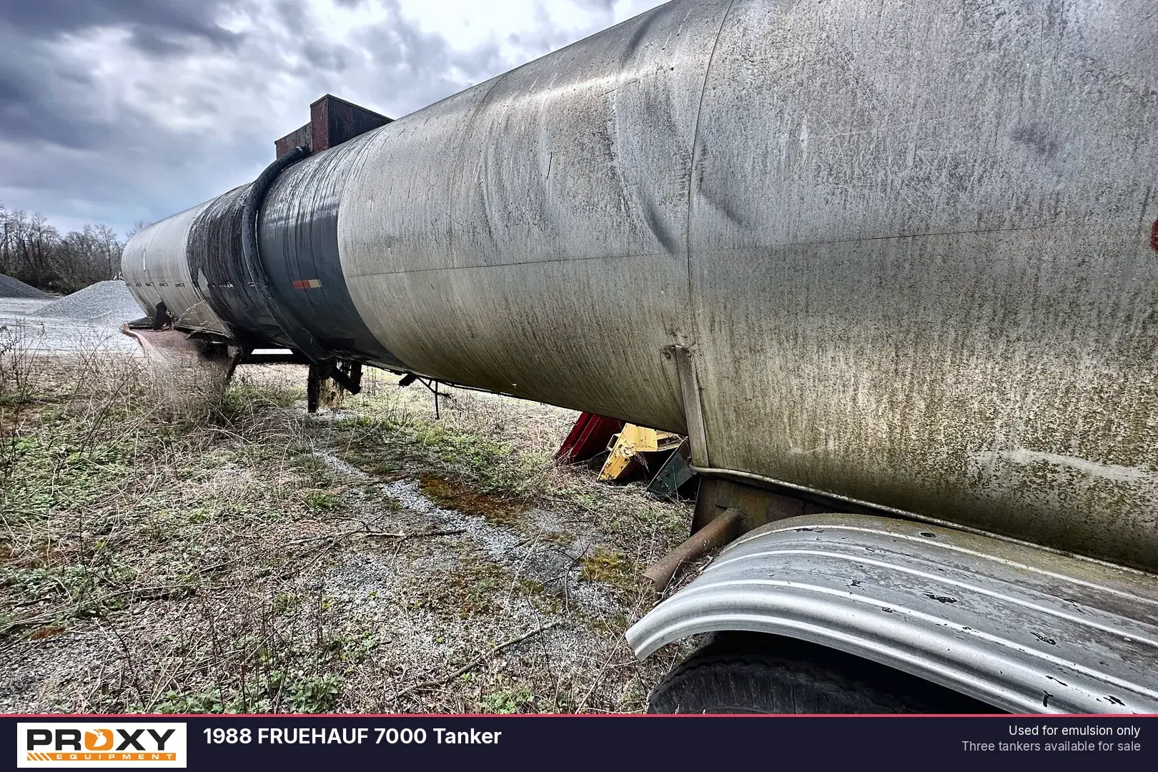 Used 1988 FRUEHAUF 7000 TANKER Tanker Trailers New Jersey US | Proxy Equipment #1377945