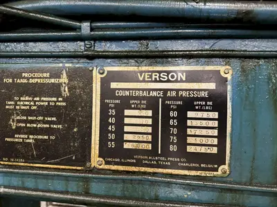 USED 1982 VERSON S2-800-108-60T