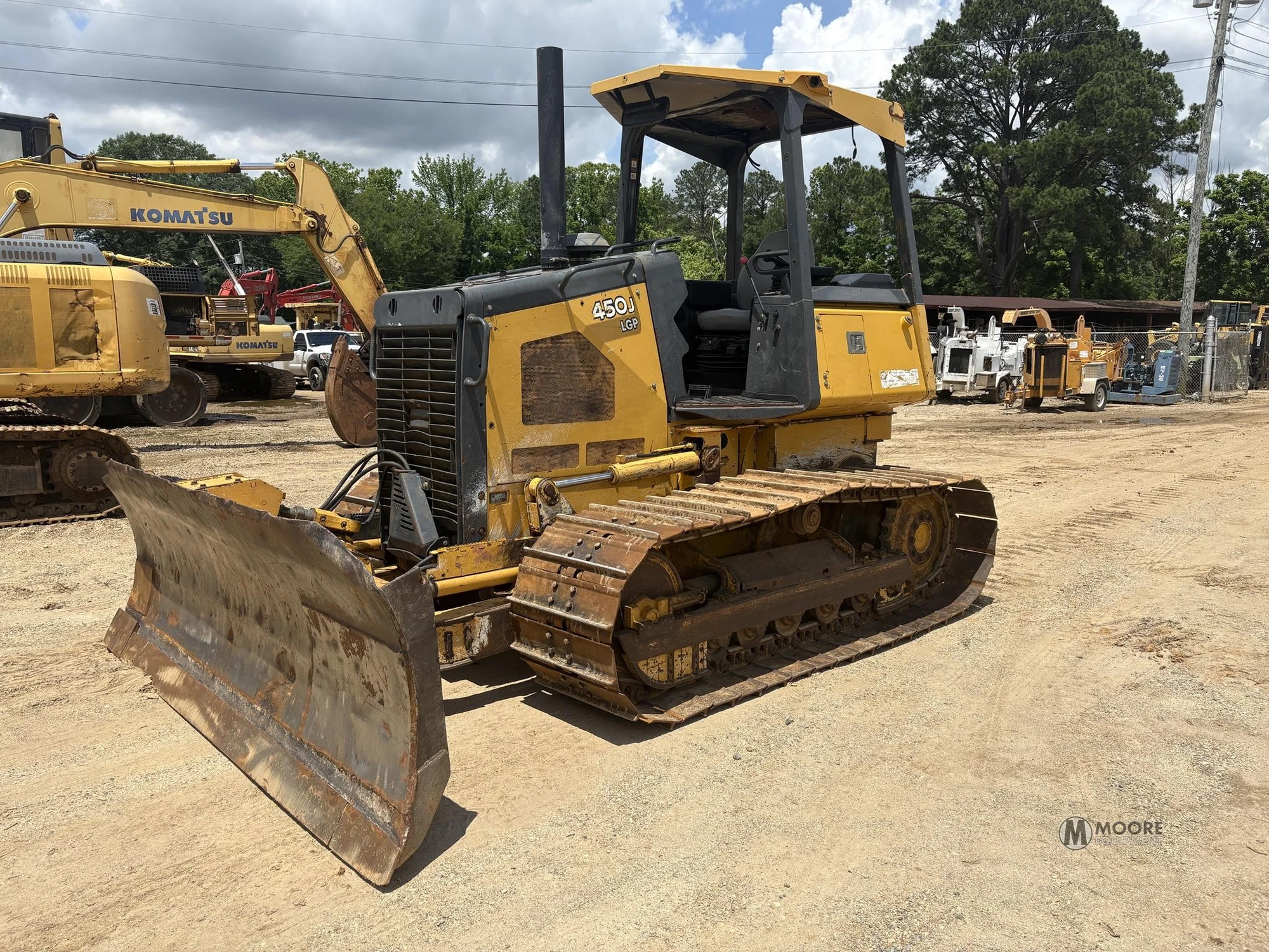 Used 2012 DEERE 450J LGP Crawler Dozers Tennessee US | Moore Equipment #1517220