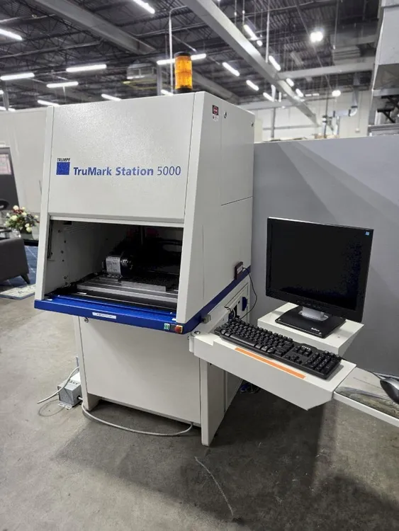 Used 2008 TRUMPF TRUMARK STATION 5000 Laser Markers Ohio US | HGR 24 #727666