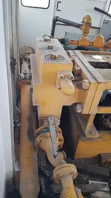 USED OILWELL SUPER 48 4.5X8 TRIPLEX WELL SERVICING REVERSING MUD PUMP
