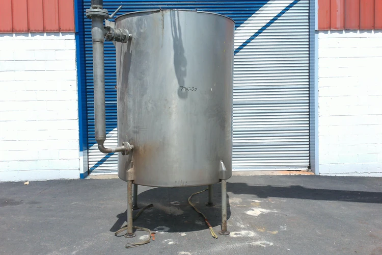 Used PERMASAN 800 Gallon Stainless Steel Tanks New Jersey US | Perry Equipment #119688