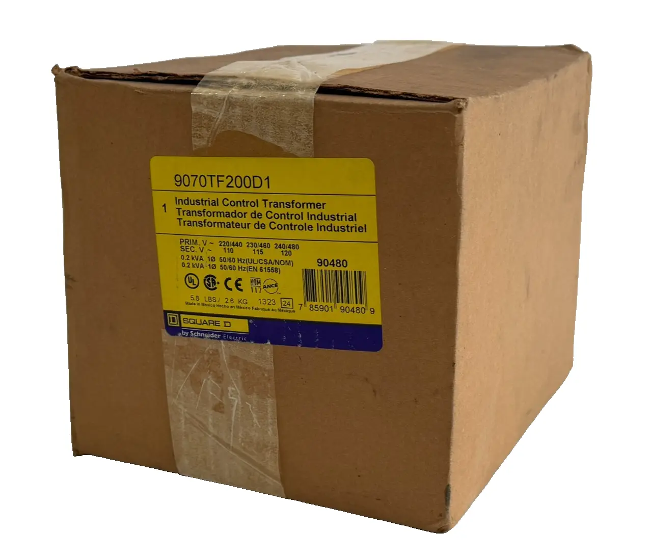 NEW SEALED SCHNEIDER ELECTRIC SQUARE D 9070TF200D1 TRANSFORMER