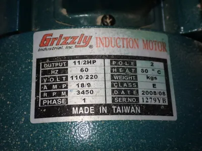 USED GRIZZLY G1028Z