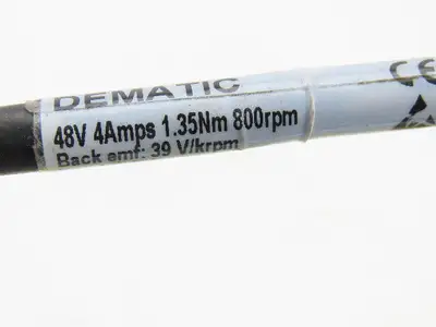 Dematic 21-1/2" Face 22-1/4" BF 2" OD 48V 800RPM Power Roller