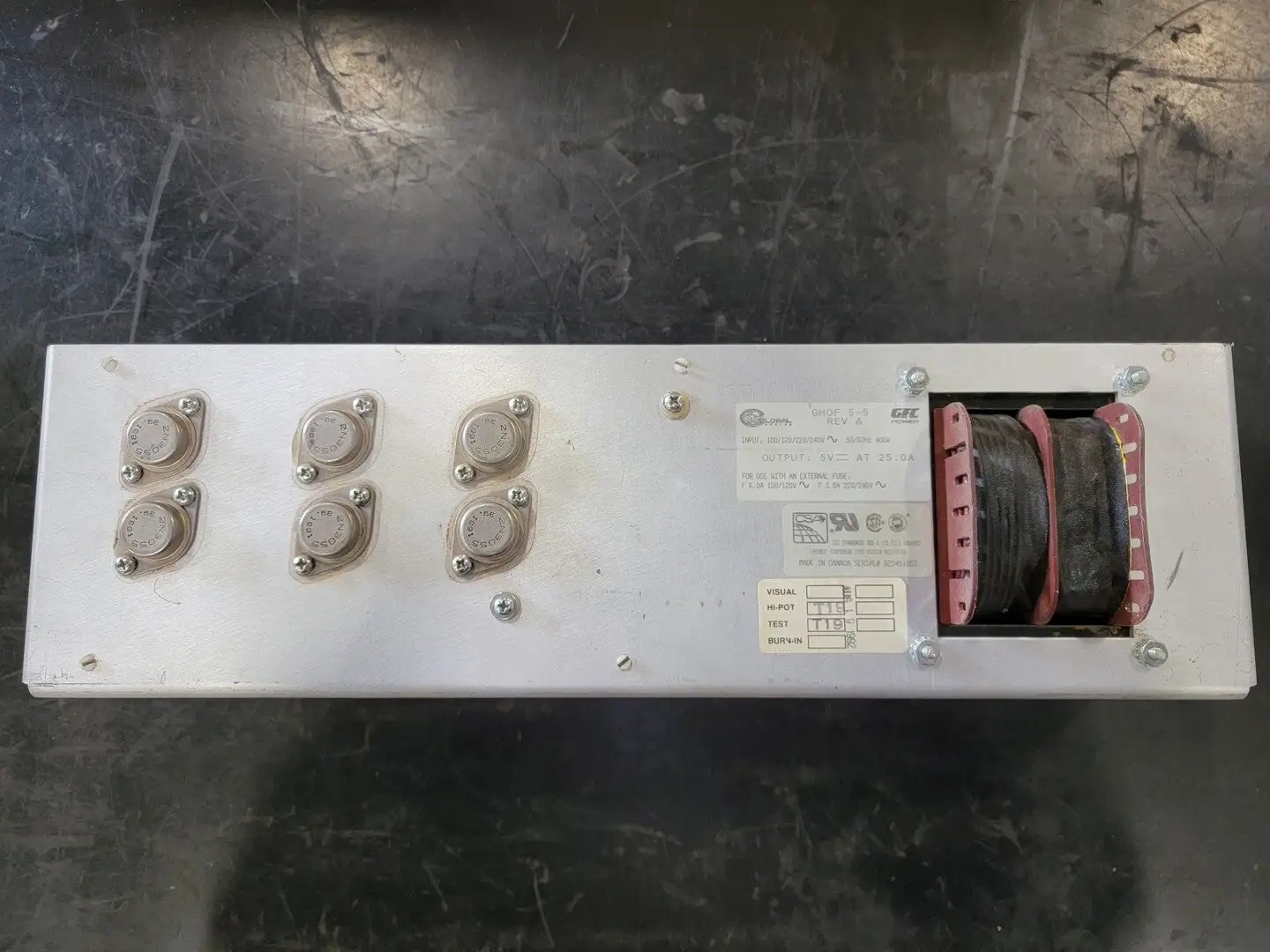 USED TECTROL GHOF5-5